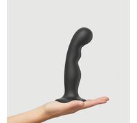 Strap-on-me Dildo plug P and G tamaño L. Color Negro