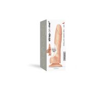 strap-on-me | Consolador Piel Deslizante Realista | Doble Densidad | Piel Deslizante | Compatible con Arneses strap-on-me | Sliding Skin Dildo - Vainilla, Talla L