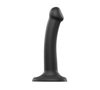 Strap-On-Me Double Density Bendable Dildo | Consoladores | Ultra suaves, 100% silicona con memoria de forma, resistente al agua, compatible con arnés, tallas XXL, Large, XL, M y S