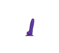 Strap-On-Me Masturbador realista PENE REALÍSTICO SILICONA SUAVE MORADO S