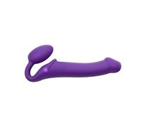 strap-on-me Strap-on Vibrador con Control Remoto 3 Motores - Consolador Vibrador con Control | Recargable y Resistente al Agua, Triple Estimulación, Compatible con Arnés para Hombres y Mujeres