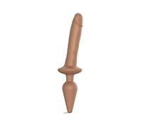 Strap-on-me Switch Realistic L - 2-in-1 Silicone Dildo (Natural)