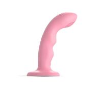 Strap-on-me M - Vibrador G-spot pulsante e impermeable (rosa)