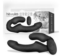 Strap on Vibrador Doble sin Arnés con Control Remoto de Intoyou