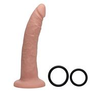 Strap U Realistic Dildo With Harness - 19.5 Cm. 460 g