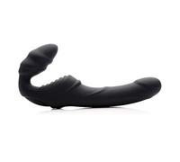Strap U Vibrador Slim Rider Negro - 1 unidad