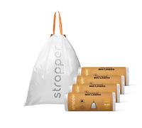 Strapper 100 Bolsas de Basura Naranja - Adecuadas para Simplehuman Code H - 30-35 litros