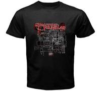 Strapping Young LAD City Rock Band - Camiseta negra para hombre, Negro, M