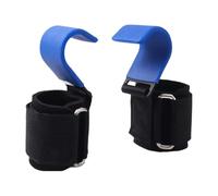 Straps Gym Hombre 2 ganchos antideslizantes for levantamiento de pesas, par correas for, peso muerto, dominadas y ejercicios fitness(Blue (1Pair))