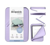 Strapsicle Embrague de silicona para Kindle y lectores electrónicos, bolsa multiusos para teléfono, cartera y llaves, se adapta a Kindles, Kobos, Nook, 6.8 pulgadas, Paperwhite, iPad Mini 6,