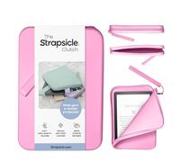 Strapsicle Embrague de silicona para Kindle y lectores electrónicos, bolsa multiusos para teléfono, cartera y llaves, se adapta a Kindles, Kobos, Nook, Paperwhite de 6.8 pulgadas, iPad Mini 6,