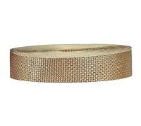 Strapworks Cincha de polipropileno ligero - correas de poliéster para reparación de equipos al aire libre, collar de mascotas, manualidades - 1 pulgada x 10 yardas - Caqui