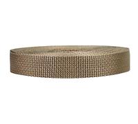 Strapworks - Correa de Polipropileno Ligera, para reparación de Equipos de Bricolaje al Aire Libre, Collares de Mascotas, Manualidades, 19 mm por 9,14, 22,86 o 45,72 cm, más de 20 Colores, marrón,