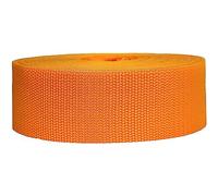 Strapworks - Correa de Polipropileno para tareas Pesadas, Correa de poliéster Resistente para reparación de Equipos de Bricolaje al Aire Libre, 5 cm x 22,9 m, Color Oro Amarillo