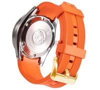 StrapXPro (SPX1C) - Correa de reloj de goma de 20 mm para hombre, extremo curvado, repuesto para Seiko Prospex 62MAS Modern Reinterpretation SPB/SBDC Series & Limited Edition Series Relojes de buceo