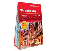 Strasbourg 1/15.000 (carte laminée format poche - plan de ville) (Carte Poche laminée Comfort! M)