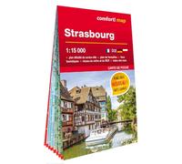 Strasbourg 1/15.000 (carte laminée format poche - plan de ville) (Carte Poche laminée Comfort! M)