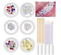 Strass Dentales - Kit de cristales dentales | Cristales decorativos para fiestas, cosplay, fotos, noches de gala, espectáculos de baile, salidas informales y bodas