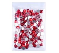 Strass Hotfix planos para nail art, Arte multicolor del clavo SS40 SS50 de los diamantes artificiales Flatback vidrio no Hotfix(Lt. Siam,SS50-144pcs)