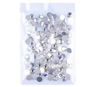 Strass Hotfix planos para nail art, Arte multicolor del clavo SS40 SS50 de los diamantes artificiales Flatback vidrio no Hotfix(Moonlight,SS50-144pcs)