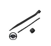 STRASSE STRASSE - Cinta de agarre para volante de carreras, 2 rollos, 150 cm cada uno, envoltura de goma antideslizante para volantes Sim Racing, resistente al sudor, ajuste personalizado para