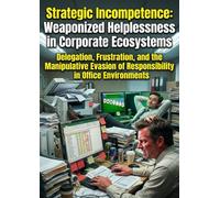 Strategic Incompetence: Weaponized Helplessness in Corporate Ecosystems: Delegation, Frustration, and the Manipulative Evasion of Responsibility in Office Environments