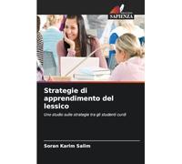 Strategie di apprendimento del lessico: Uno studio sulle strategie tra gli studenti curdi