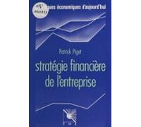Stratégie Financière De Lentreprise (ebook)
