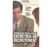 Stratégie Pour Votre Entretien De Recrutement (ebook)