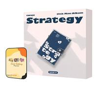 STRATEGY TWICE Album [Highlight ver.]+Pre Order Benefits+BolsVos K-POP Inspired Freebies (14th Mini Album)