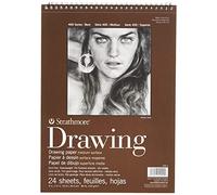 Strathmore 400 Series Bloc de dibujo, 9 "x12" alambre Bound, 24 hojas