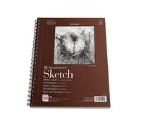 Strathmore 400 Sketch Bloque, 100 Hojas,21 x 29,7 cm, 89 g/m² Blanco natural