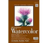 Strathmore 440-2 Bloc Encolado 27,9x38,1 12H Watercolor (400) 300g Blanco Nat, Papel
