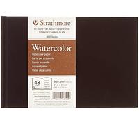 Strathmore 467-5, Álbum Watercolor 400 Series, Blanco Nat, Papel, 48 paginas - 21.6 x14 cm