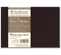 Strathmore - Cuaderno de Dibujo de Tapa Blanda, Toned Tan, 8.5"x5.5"