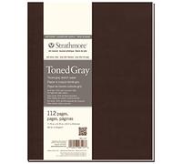 Strathmore Diario de Arte. Cubierta Suave ALB ESP 7,8x9,8 56H Sketch (400) 89g Gris, Papel, 7,75x9,75"