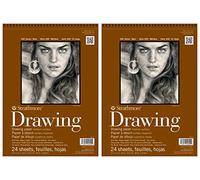 Strathmore 400 Series Bloc de dibujo, 9 "x12" alambre Bound, 24 hojas