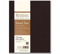 Strathmore Pro-Art Sketch - Álbum espiral, 19.7 x 24.8, 56H, 89g, color bronceado