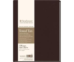 Strathmore Serie 400 Toned Tan Hardbound Book Bloc de dibujo 64 28 x 22 cm 118 g