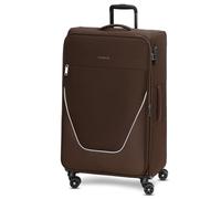 Stratic taska Trolley de 4 ruedas L 76 cm con pliegue extensible marrón