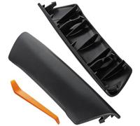 StratoNex 2 cubiertas de manija de puerta compatibles con VW T5 Transporter/Caravelle (2003-2015), repuesto para OE 7H0867171B, ambos lados delanteros, ABS negro mate (aspecto estándar), incluye