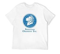 Stratton Oakmont Wolf of Wall Street Movie Inspired Money Invest Mens Cotton Tshirt Size M