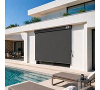 Strattore Toldo Vertical Manivela Terraza Ajustable Plegable Protección UV