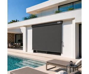 Strattore Toldo Vertical Manivela Terraza Ajustable Plegable Protección UV