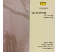 Strauss: 4 Last Songs / Orch Songs by MATTILA / SCHAEFER / BERLIN PHIL ORCH (2008-10-13)