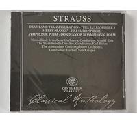 STRAUSS. Classical Anthology. 8717423008927. SCARCE CD, NEW & SEALED. 4 TRACK CD. IECC30001 21.