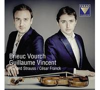 Strauss - Franck : Sonates pour violon et piano / Brieuc Vourch & Guillaume Vincent