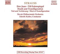 Strauss Richard - Richard Strauss : Don Juan - Till Eulenspiegel - Mort et Transfiguration