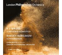 Strauss : Symphonia Domestica. Rimski-Korsakov : Shéhérazade. Mehta.