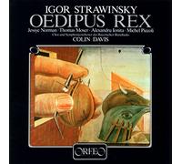 Stravinski : Oedipe roi, opéra. Norman, Moser, Ionita, Piccoli, Davis.